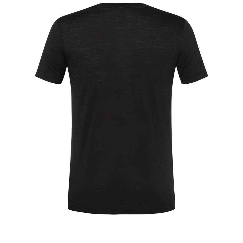 SUPER.NATURAL Little Flear Tee Men - Jet Black/Vapor Grey