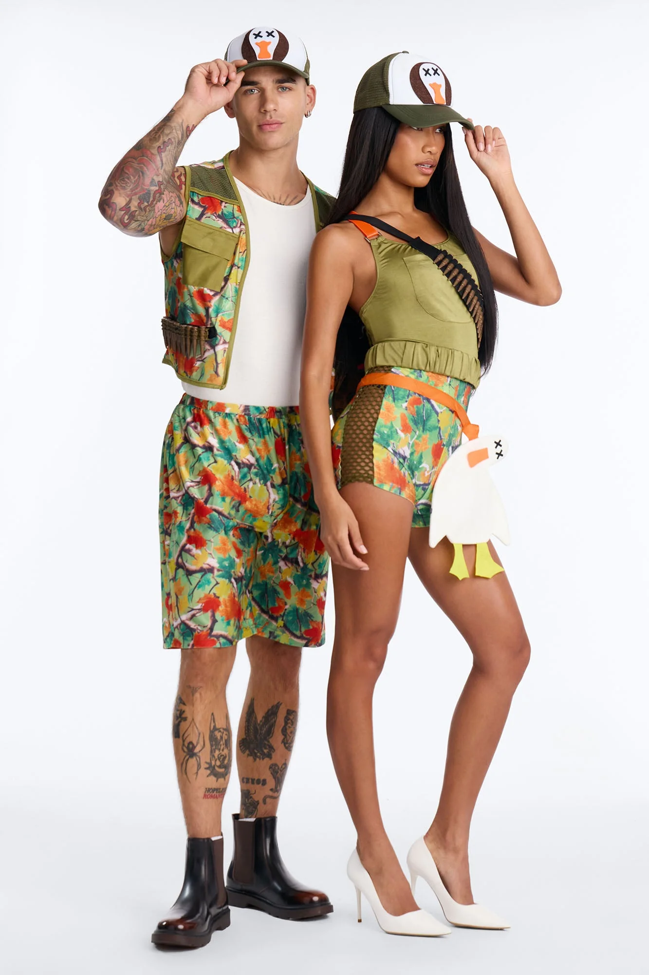 Duck Call Cutie 6 Piece Costume Set - Camouflage