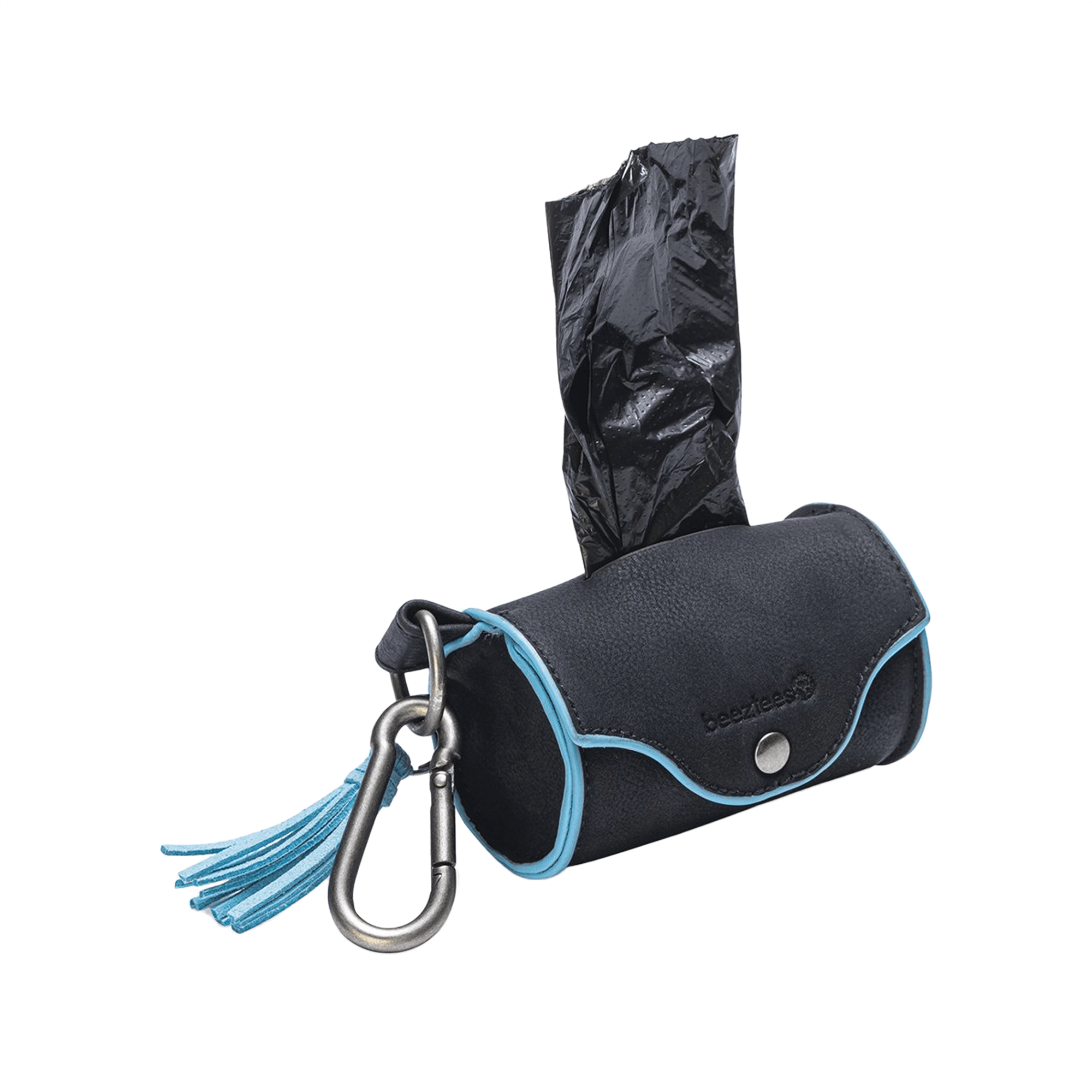 Beeztees Balacron Poop Bag Holder Synthetic Leather - 20 Bags - Brown