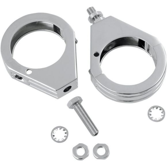Flashing support Drag Specialties 49 mm Universal fork - grayRef: DRG0121