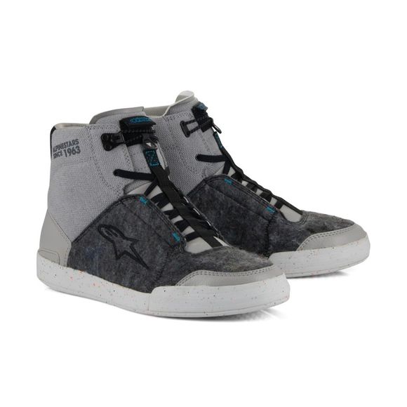 Alpinestars Circal Motorcycle Sneakers - Gray / BlueRef: AP3628