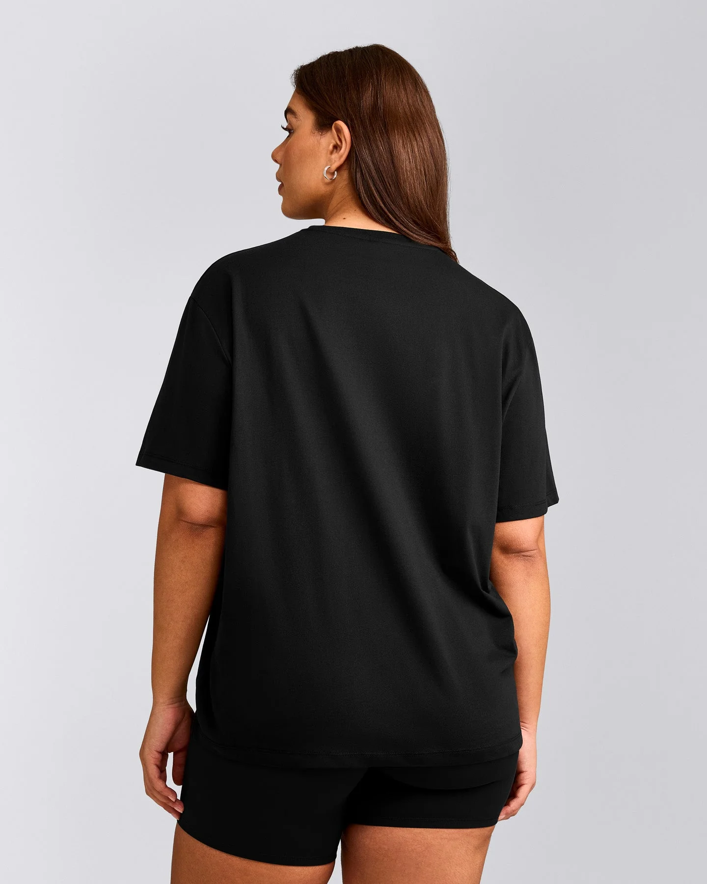 Classic Oversized Lightweight T-Shirt | Black