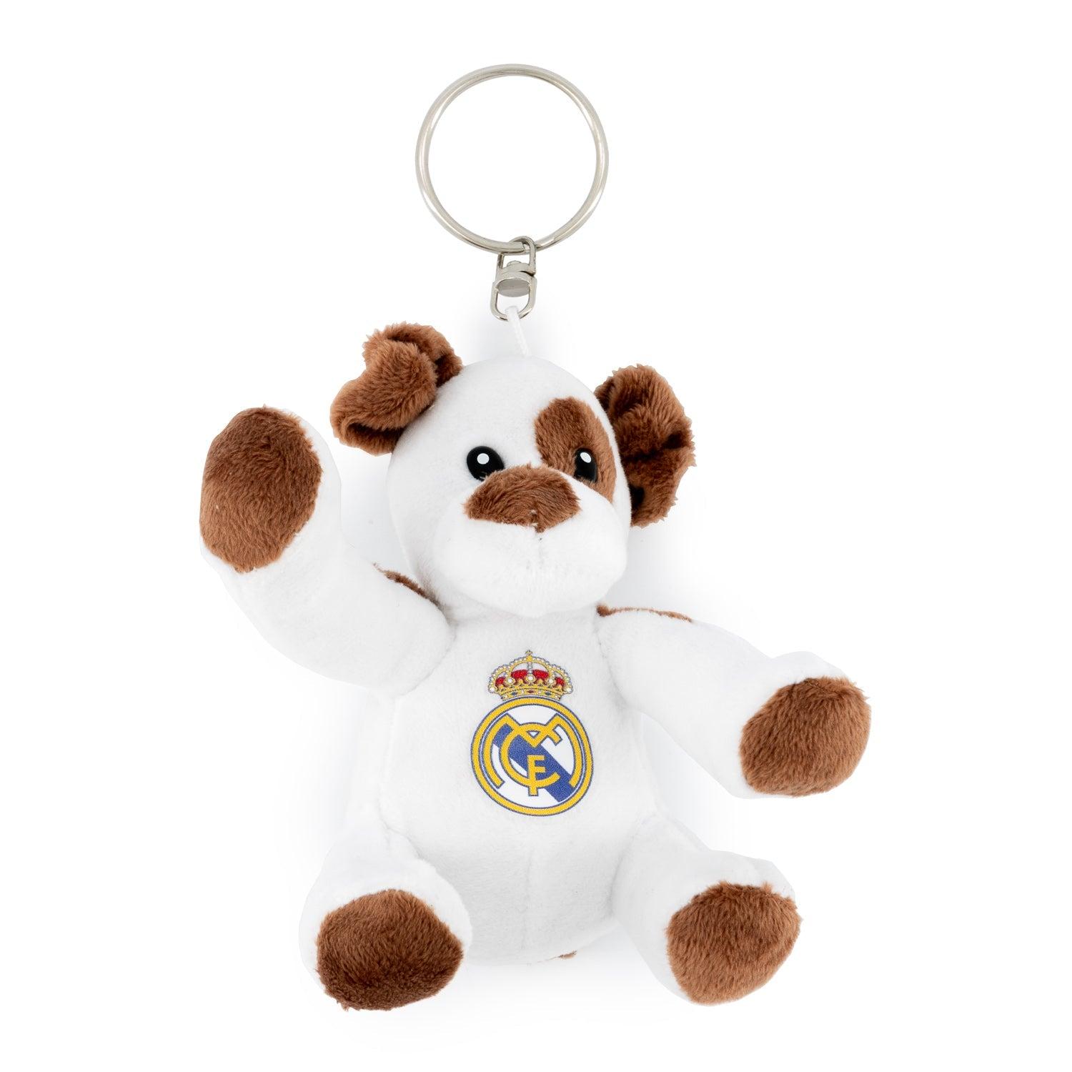 Real Madrid Dog Plush Keyring
