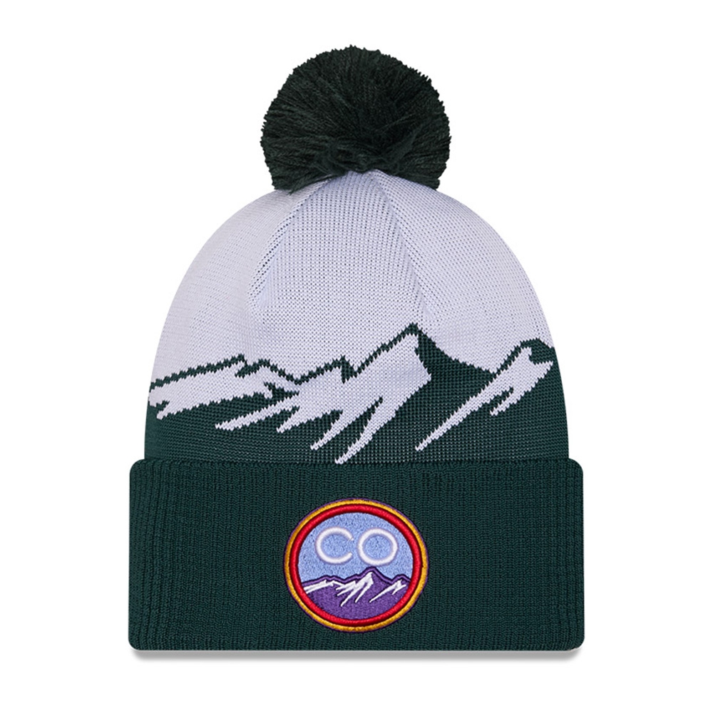 Colorado Rockies Authentic City Connect New Era MLB Knit Hat