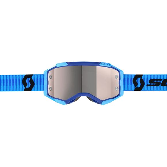 Scott Fury cross mask - blue/black silver chrome works 2024 - Blue / BlackRef: SCO1368 / 2728281034269