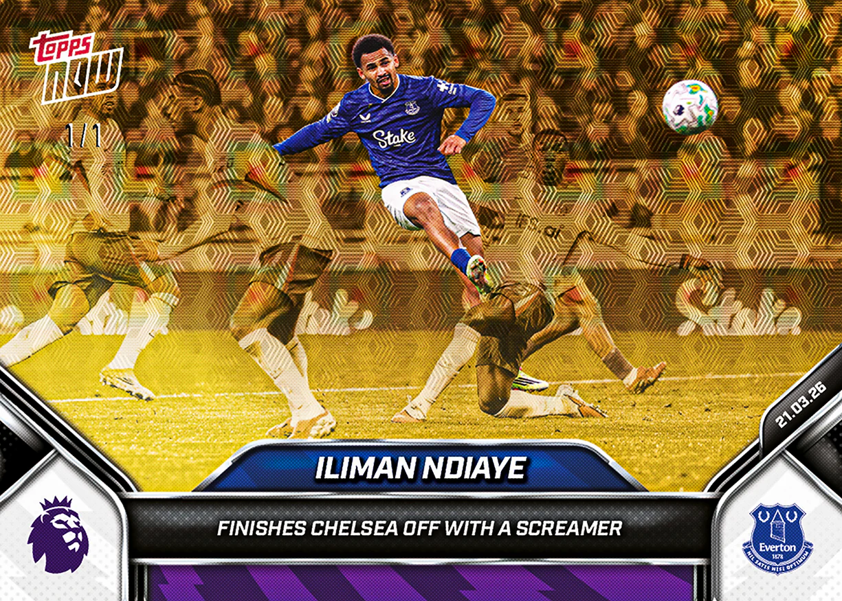 Iliman Ndiaye - 2025-26 Premier League Topps NOW® - Card 161
