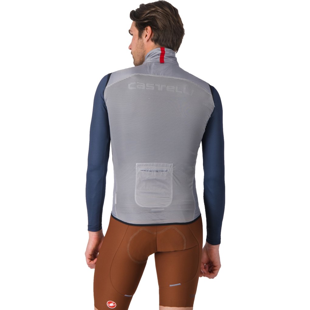 Castelli Aria Vest Men - silver grey 870
