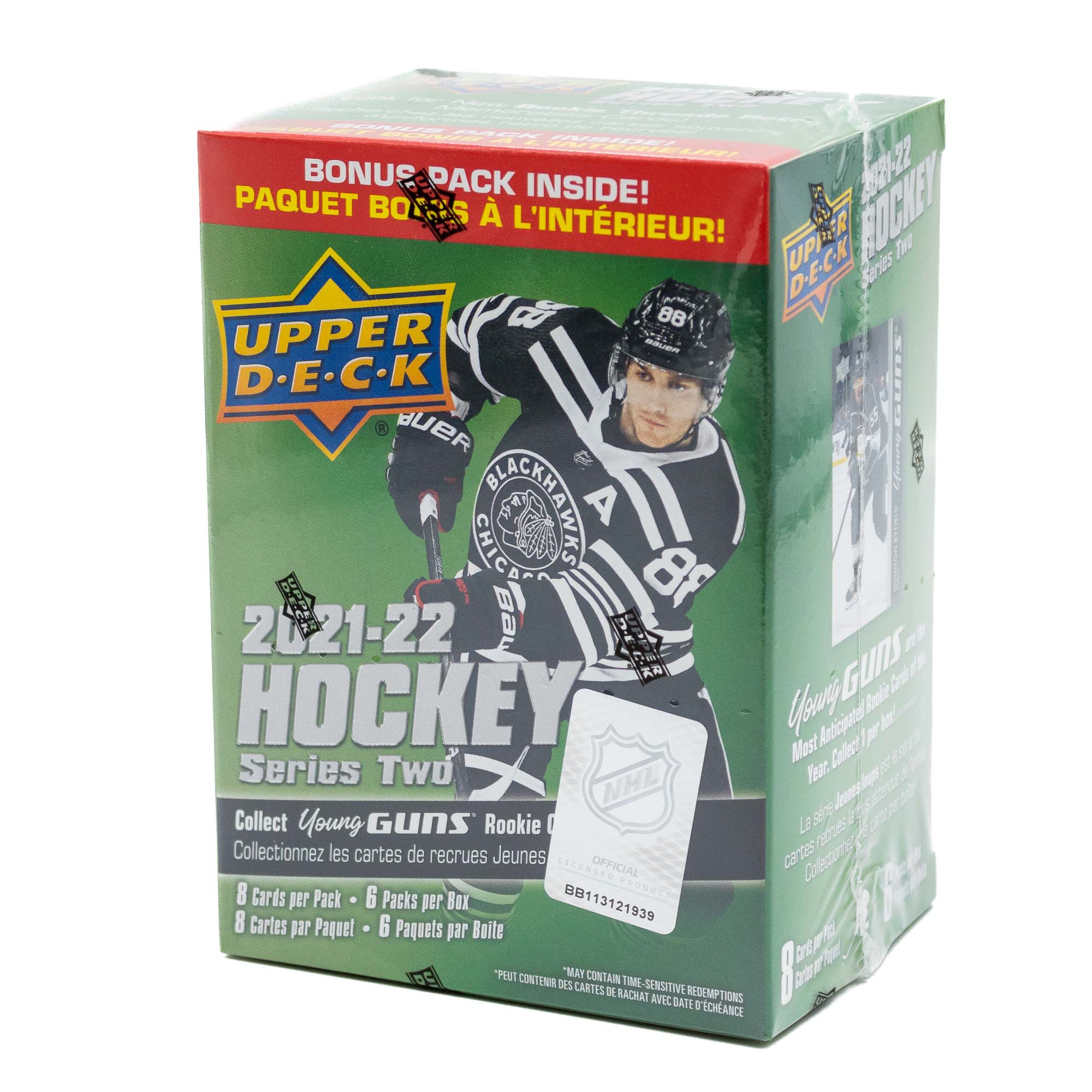 2021/22 Upper Deck Series 2 NHL Hockey BLASTER Box