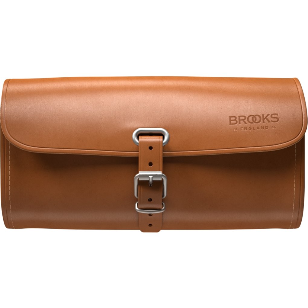 Brooks Challenge Leather Saddle Bag Large 1.5L - honey