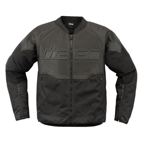 Icon Overlord3 - Black Motorcycle JacketRef: IC0871