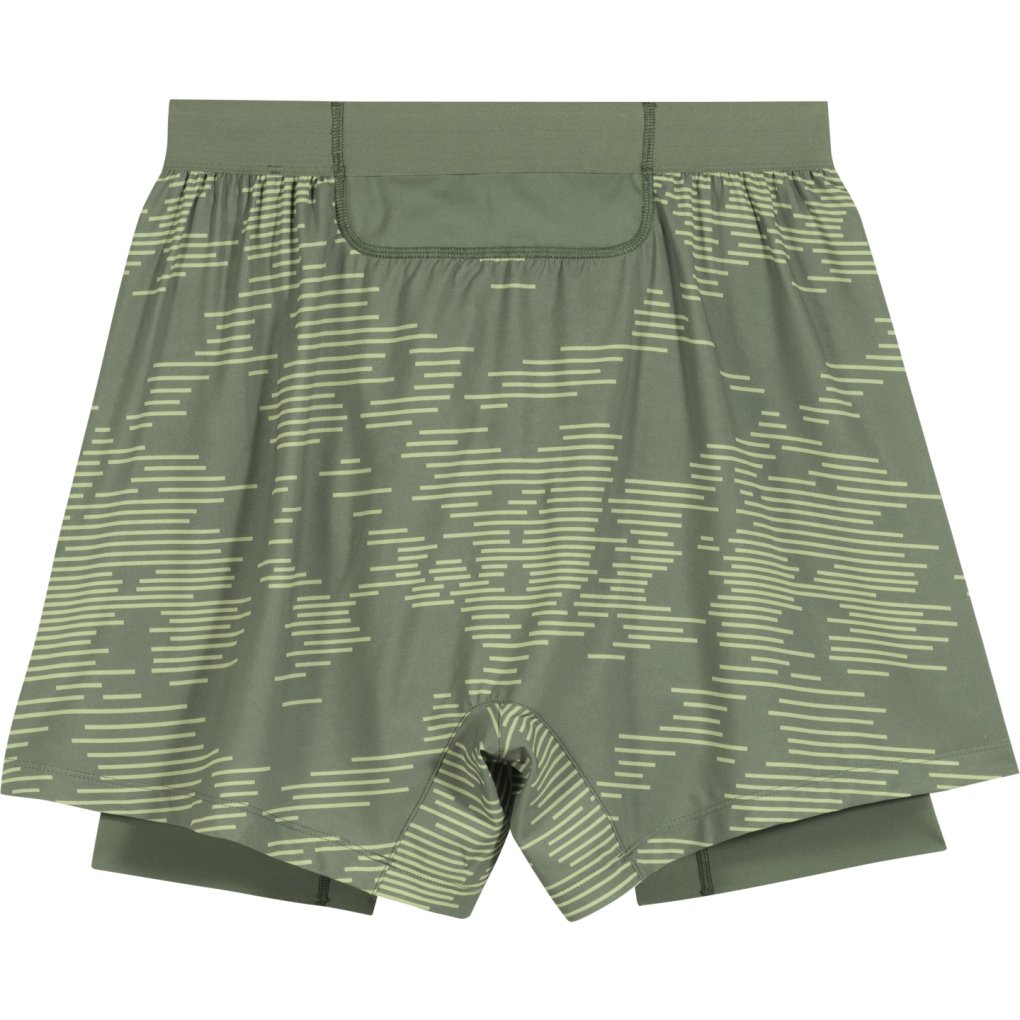 GOREWEAR Concurve 5 Inch Electro 2in1 Shorts Men - crushed slate green / spring green DHDJ