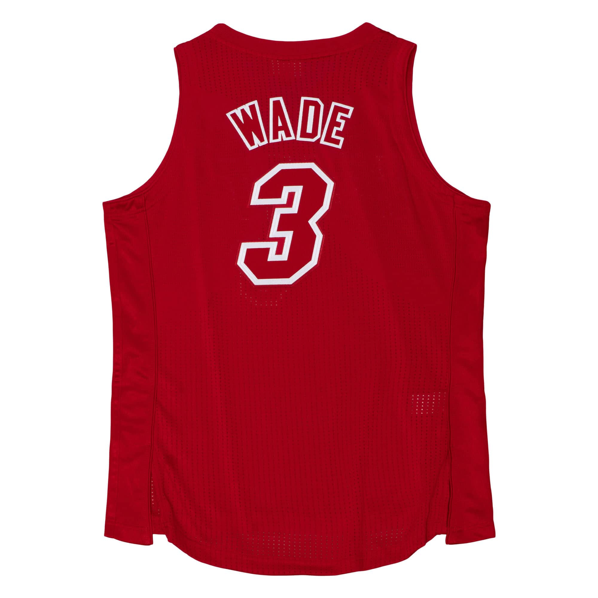 Dwyane Wade #3 Miami Heat 2012 Christmas Day Authentic NBA Jersey Red