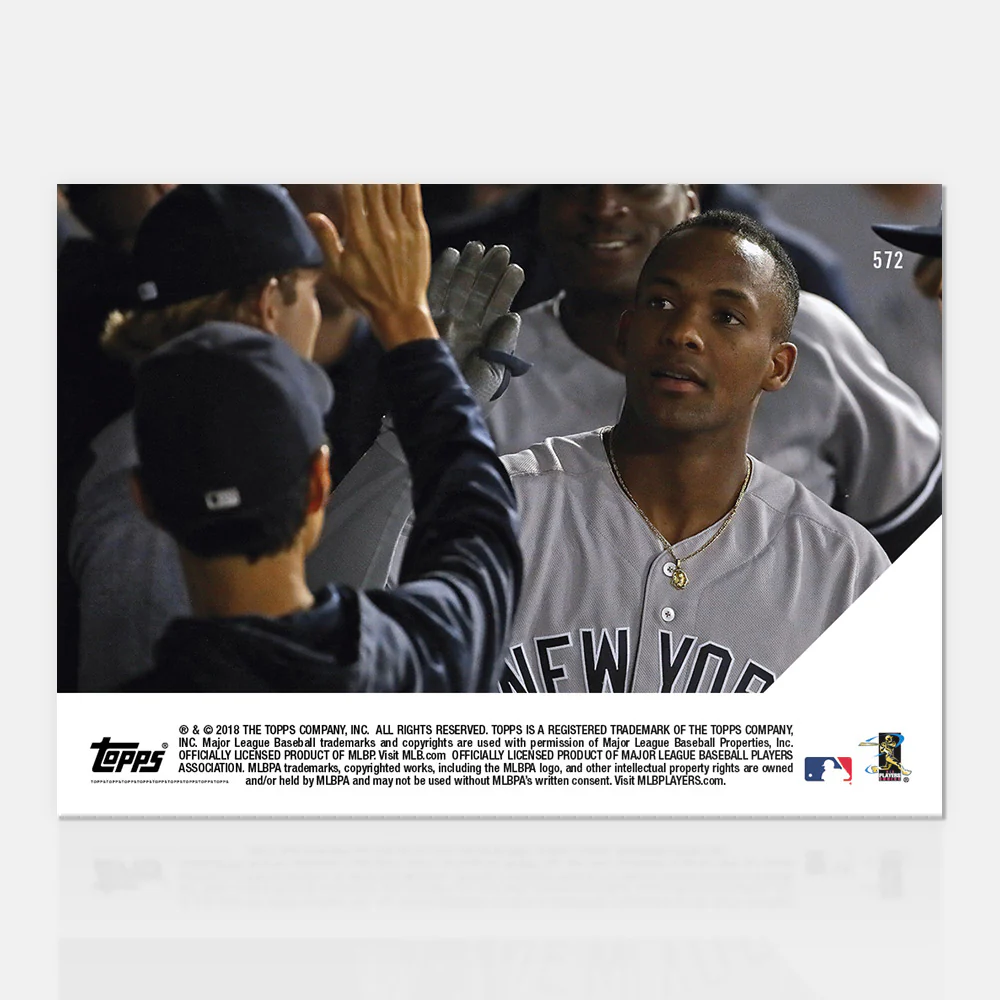 Miguel Andujar - 08/07/2018 TOPPS NOW® Card 572 - Print Run: 713