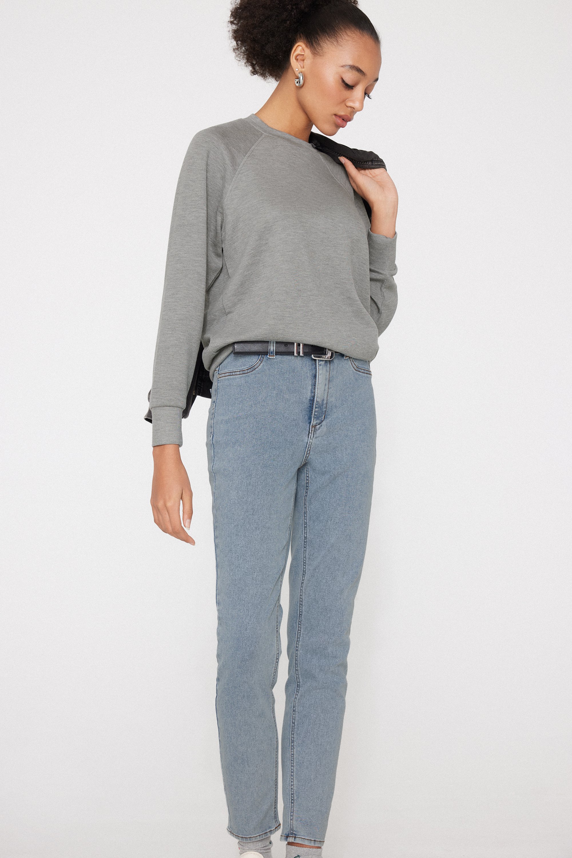 Push-Up Effect High-Waist Jeggings