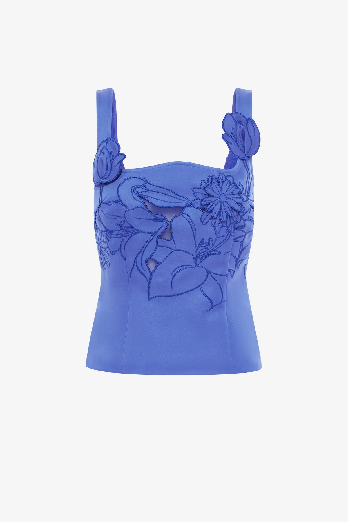 Isadora Applique Top - Lapis