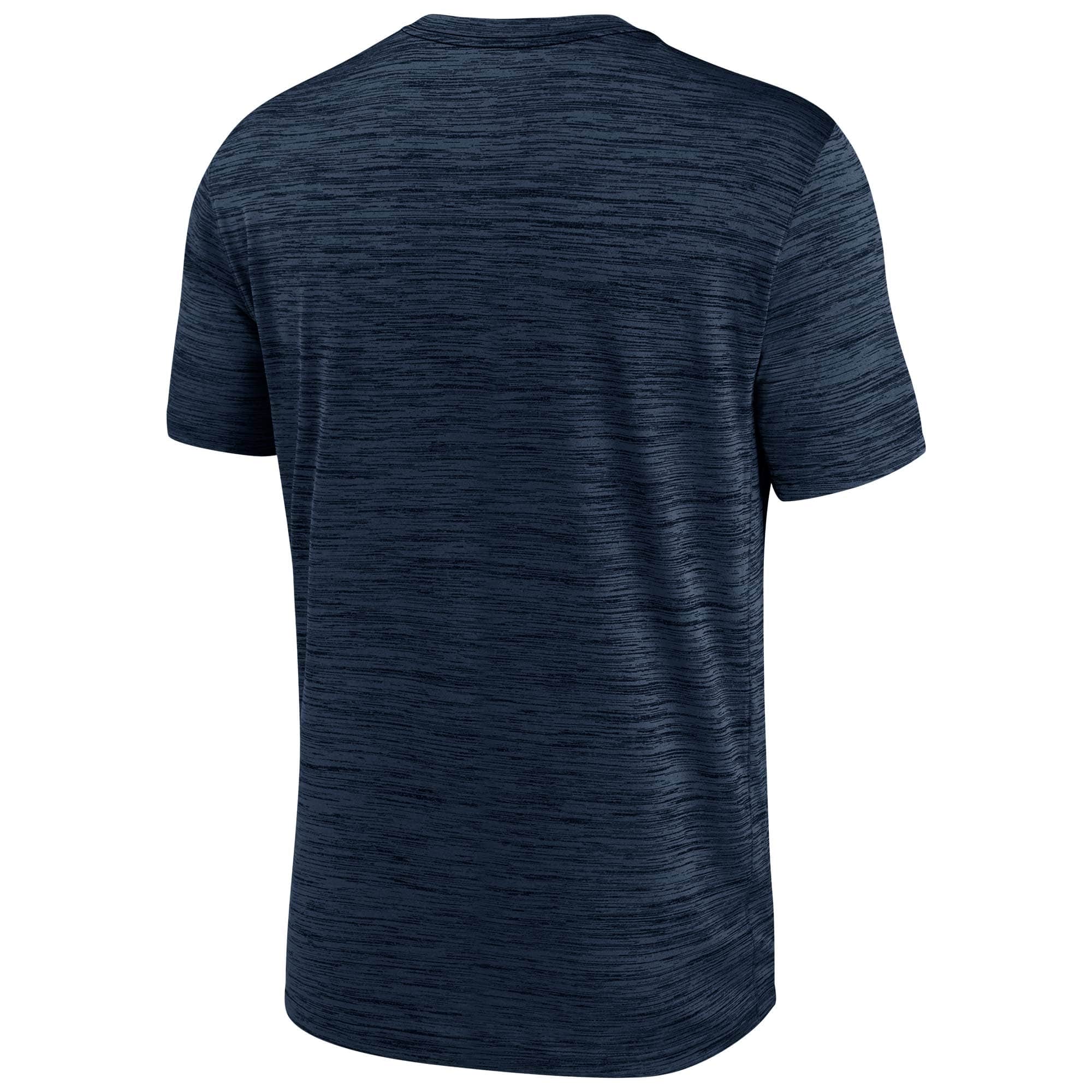 Washington Nationals 2024 MLB Authentic Practice Nike Velocity T-Shirt Navy