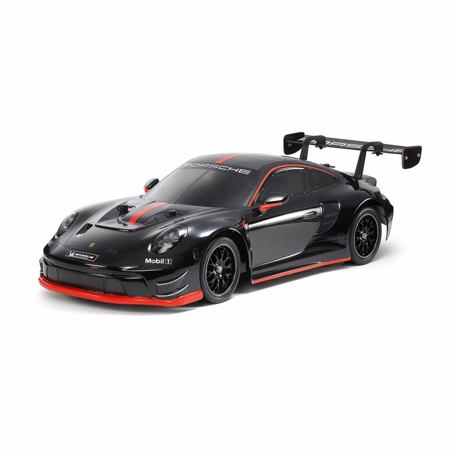 Tamiya TT-02 Porsche 911 GT3 R 1/10 4WD Electric Touring Car Kit w/Pre-Painted Body (Black) TAM47512