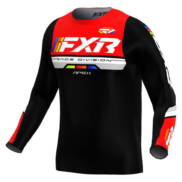 Maillot cross FXR APEX ENFANT - Noir / RougeRef : FXR1733