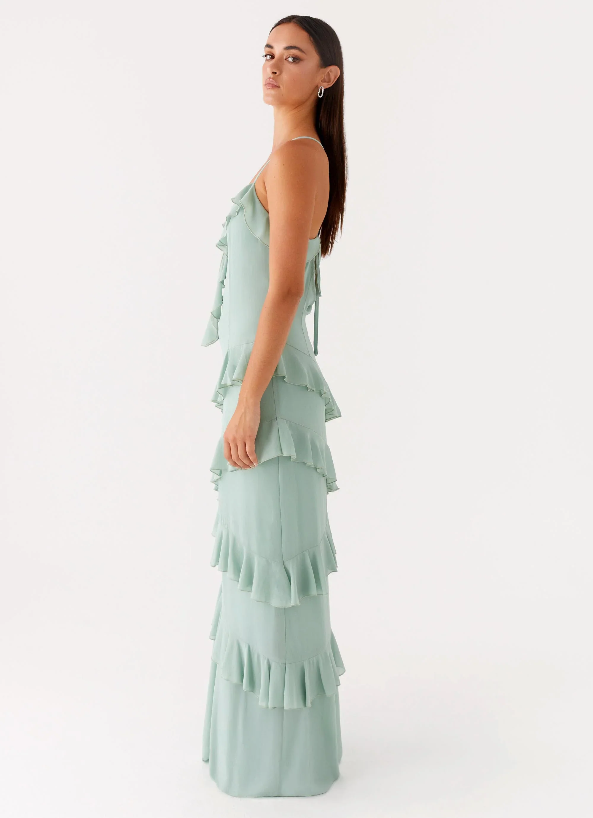 Country Club Maxi Dress - Sage
