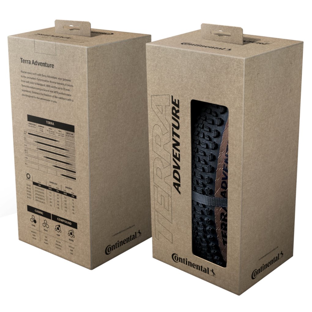 Continental Terra Adventure Folding Tire - Gravel | Trail | Grip - 29x2.20