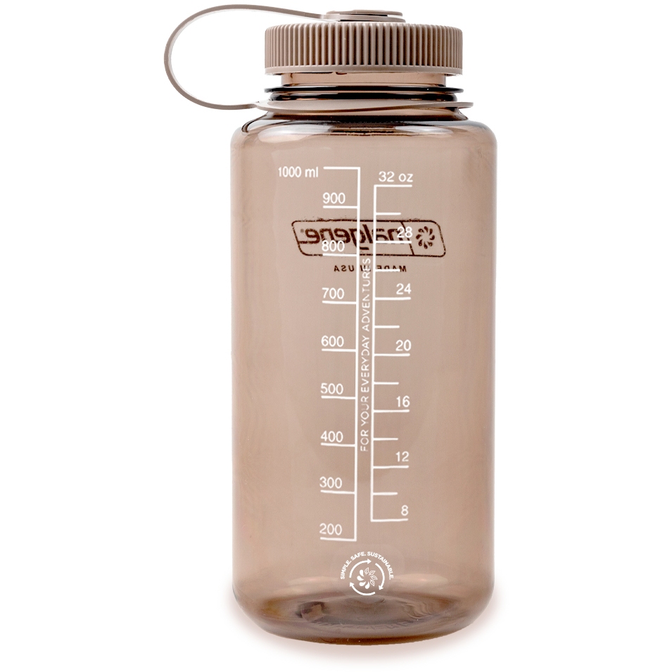 Nalgene Wide Mouth Sustain Bottle 1L - mocha