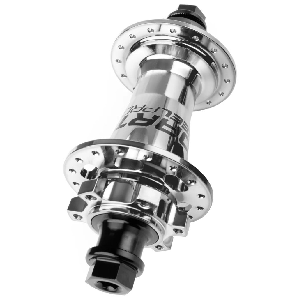 Dartmoor Reel Pro Singlespeed V.2 Rear Hub - 6-Bolt | 10x135mm Bolt On - 10T | silver
