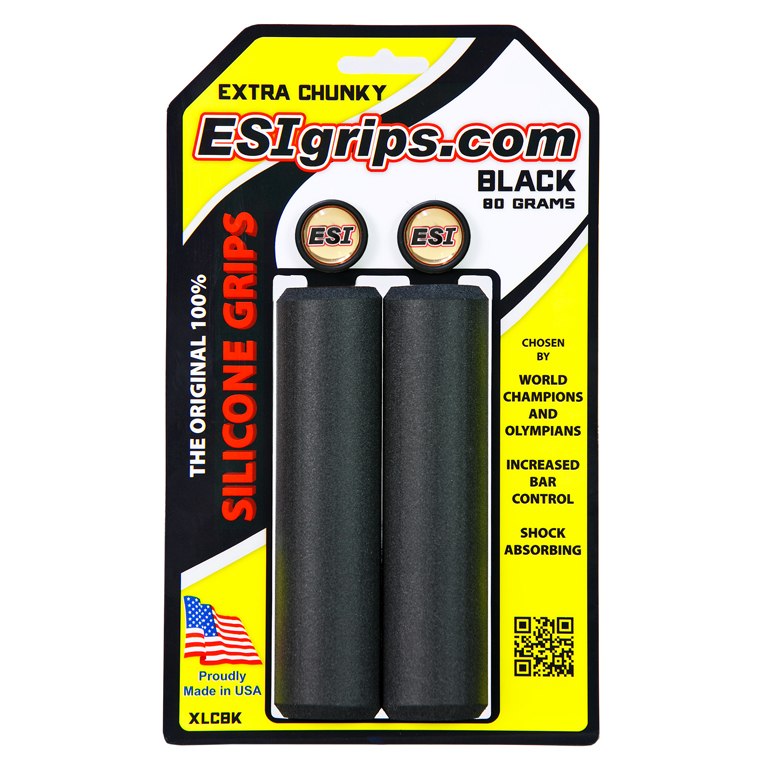 ESI Grips Extra Chunky Handlebar Grips - Black