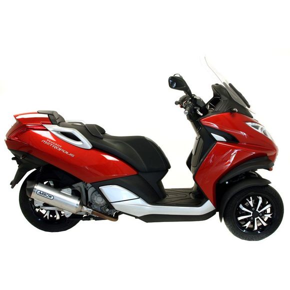 Silencieux Arrow Alu Dark Race-tech embout carboneRef : 73510AKN