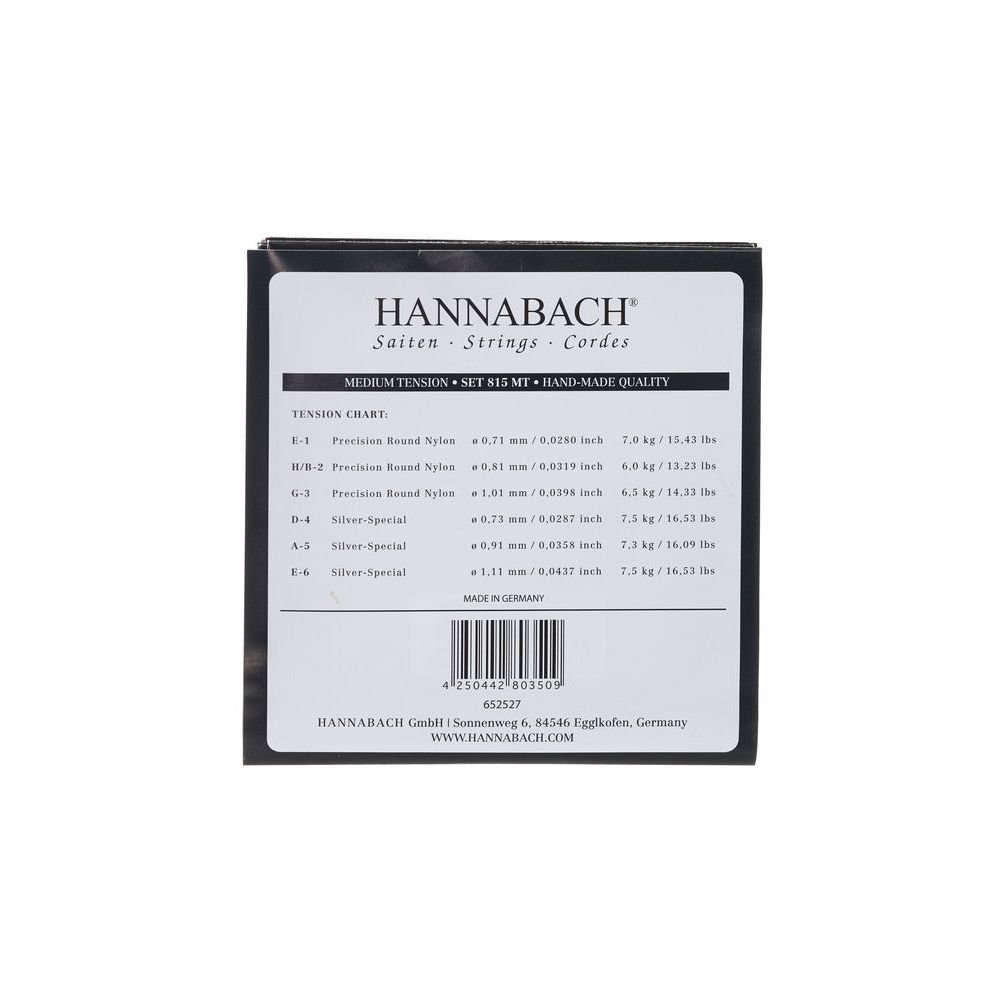 Hannabach 815MT Black – Thomann Ireland