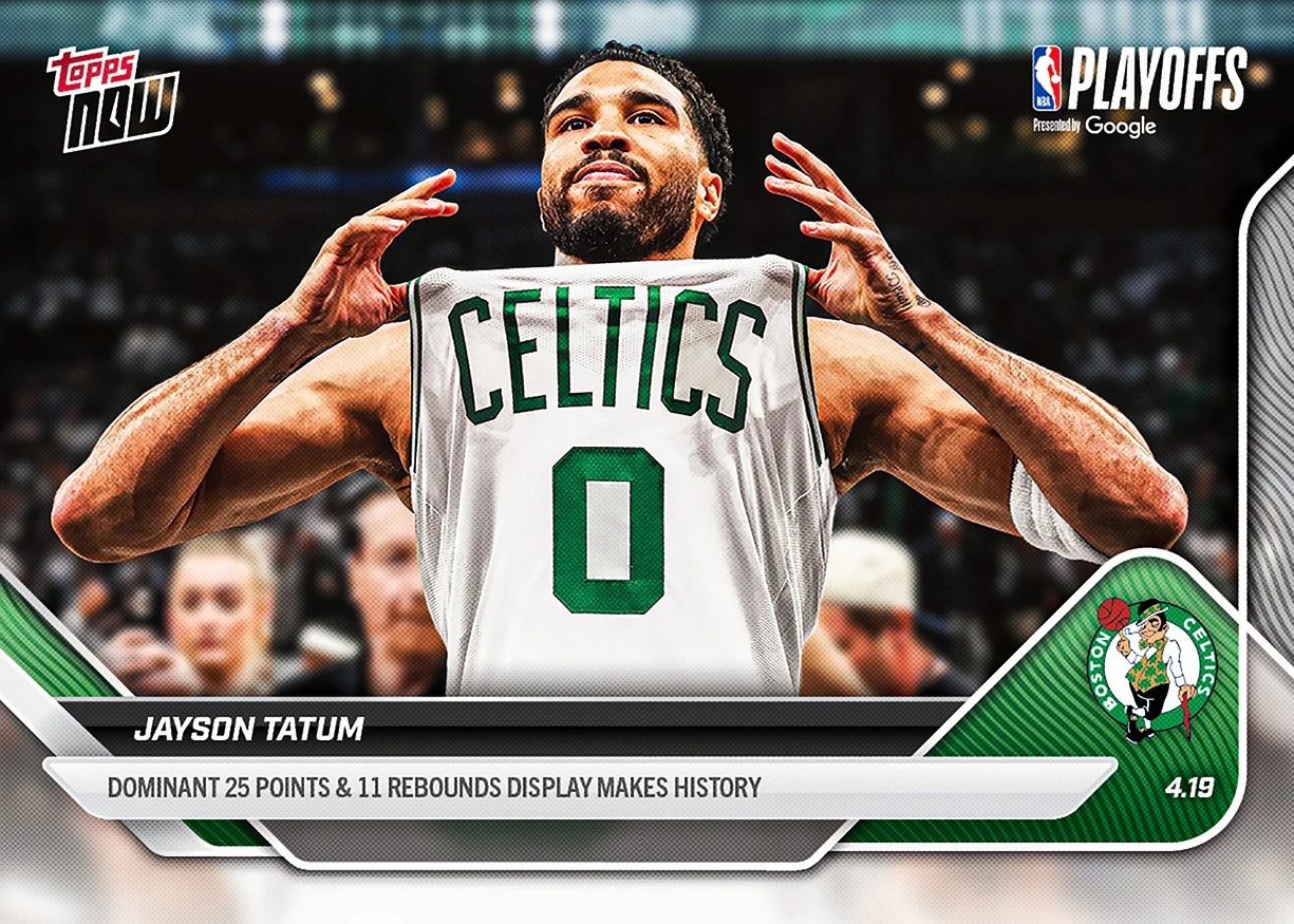 Jayson Tatum - 2025-26 NBA Topps NOW® - Card 264 - PR: 1932