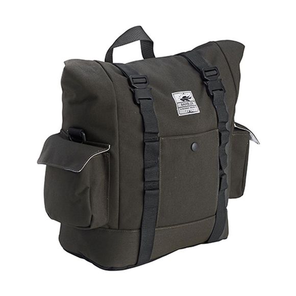 Kappa RB100RS saddlebags (14 liters) each Universal - Gray / GreenRef: kp1434 / rb100rs