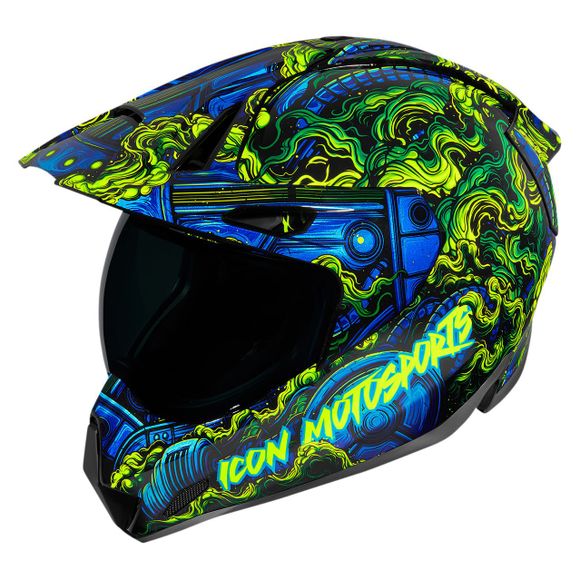 Icon Variant Pro - Willypete - Blue HelmetRef: IC0785