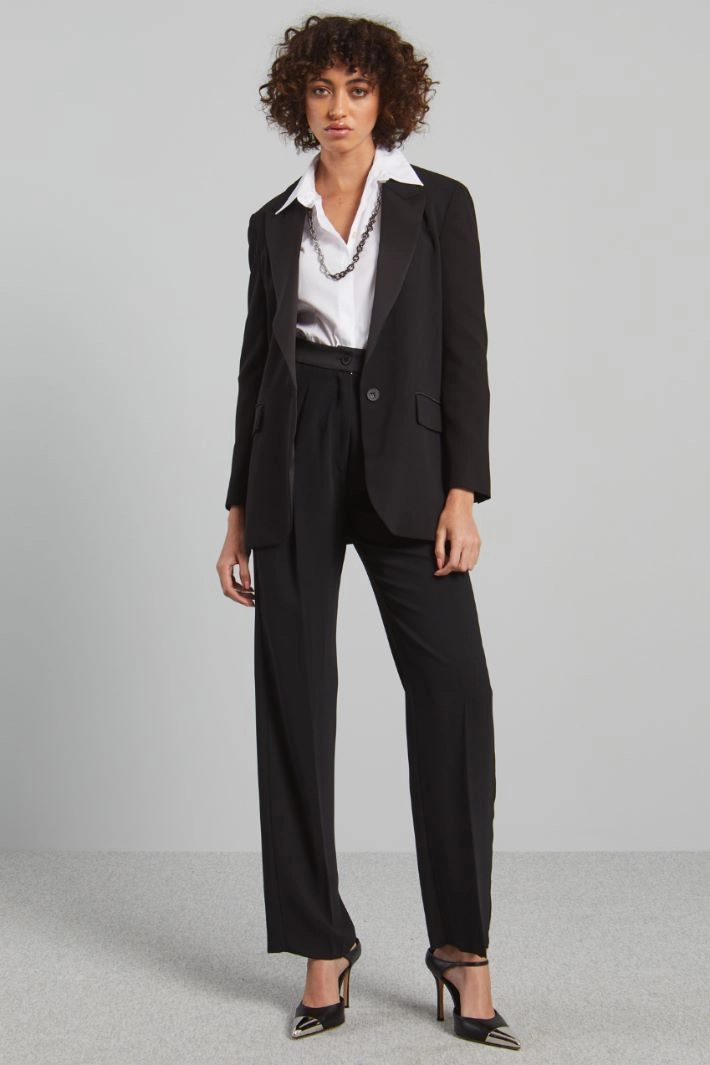 Tuxedo jacket - BLACK