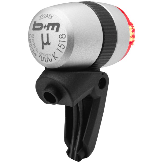 Busch + Müller µ MY Rear Light - 332ALK - silver