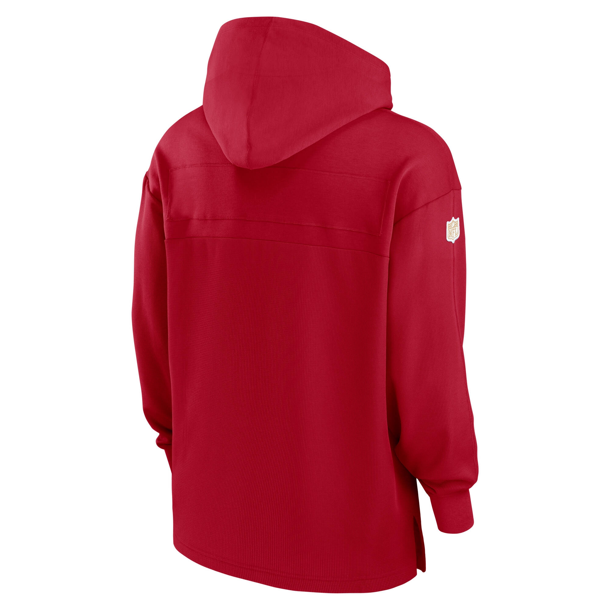 San Francisco 49ers 2024 NFL On-Field Sideline Nike Jersey Hoodie Red