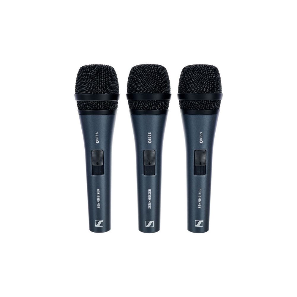 Sennheiser E835 S 3Pack Bundle – Thomann Ireland