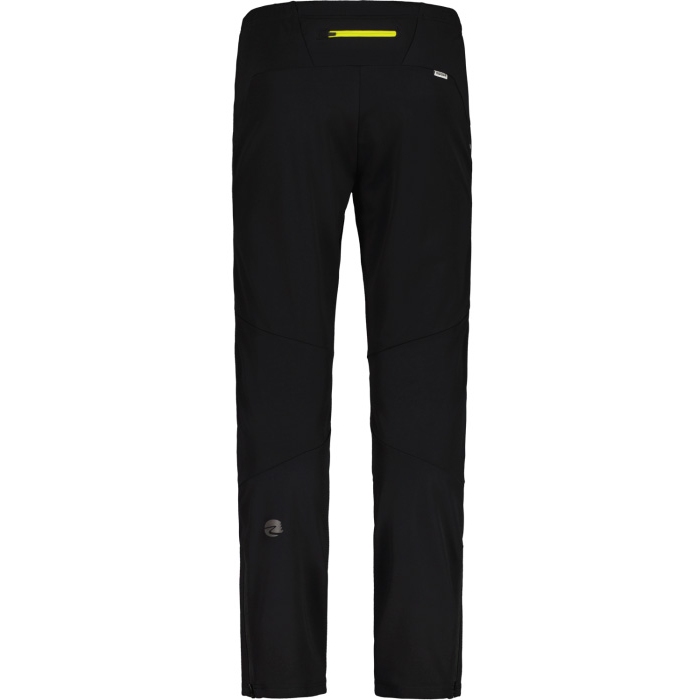 Maloja MarcusM. Nordic Hybrid Softshell Pants Men - Regular - deep black multi 8862
