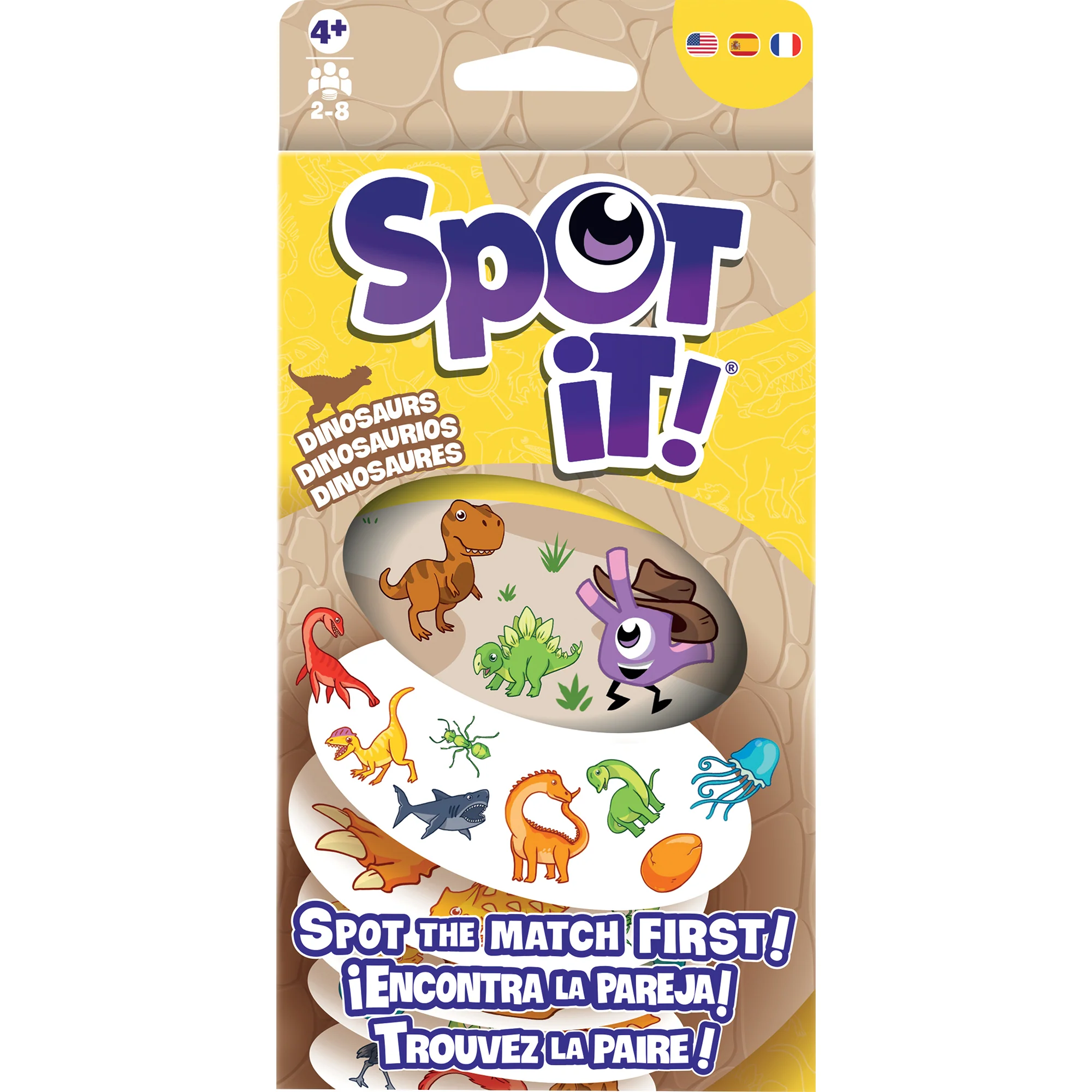 Spot It! Dinosaurs (Eco Blister)