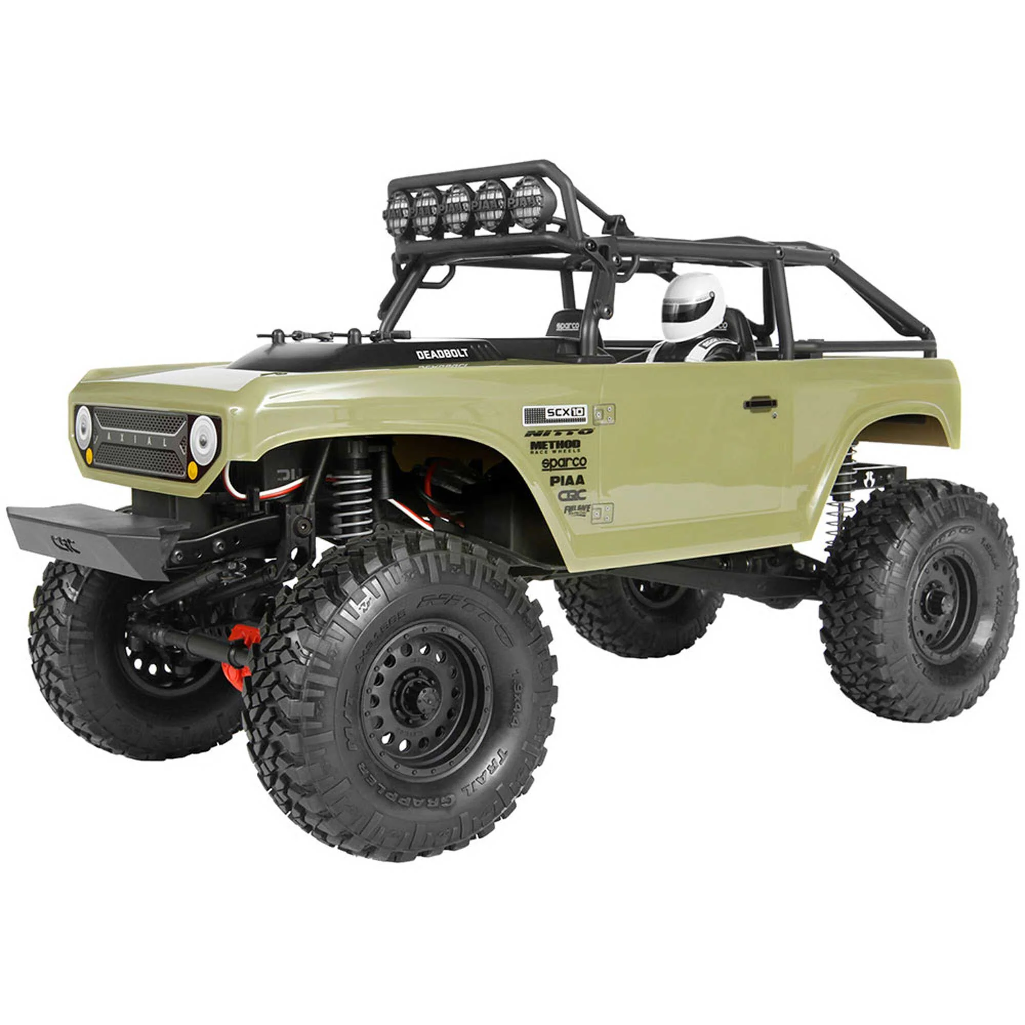 1/10 SCX10 II Deadbolt 4WD Brushed RTR AXIAL D9066