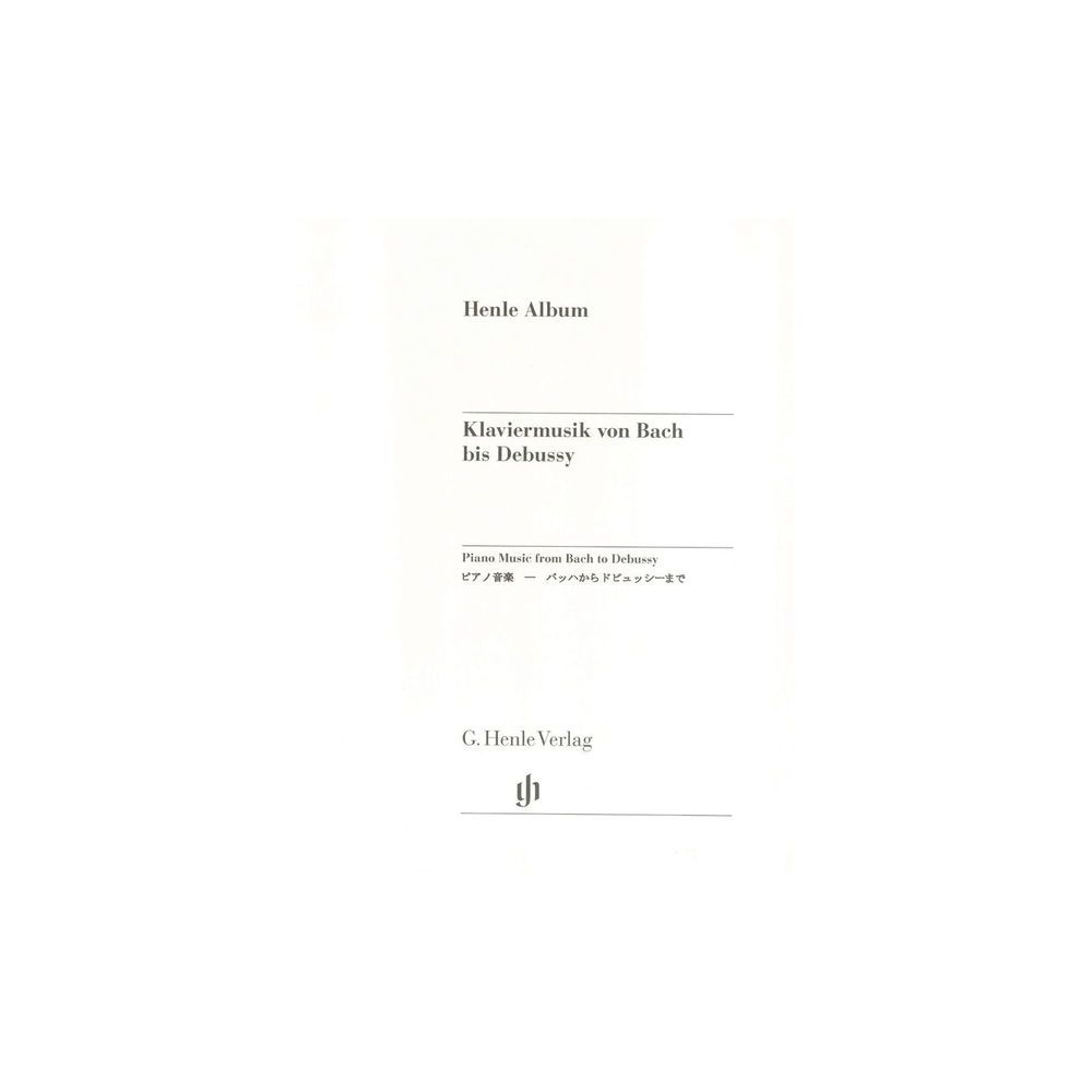 Henle Verlag Henle Album Klaviermusik – Thomann Ireland