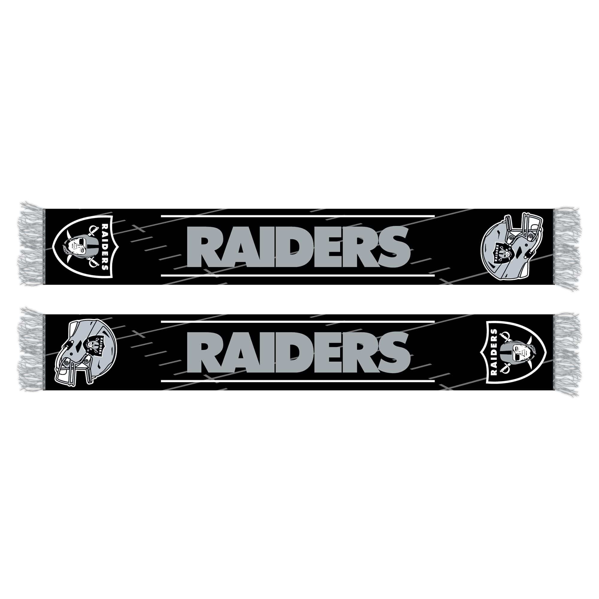 Las Vegas Raiders Wordmark NFL Scarf