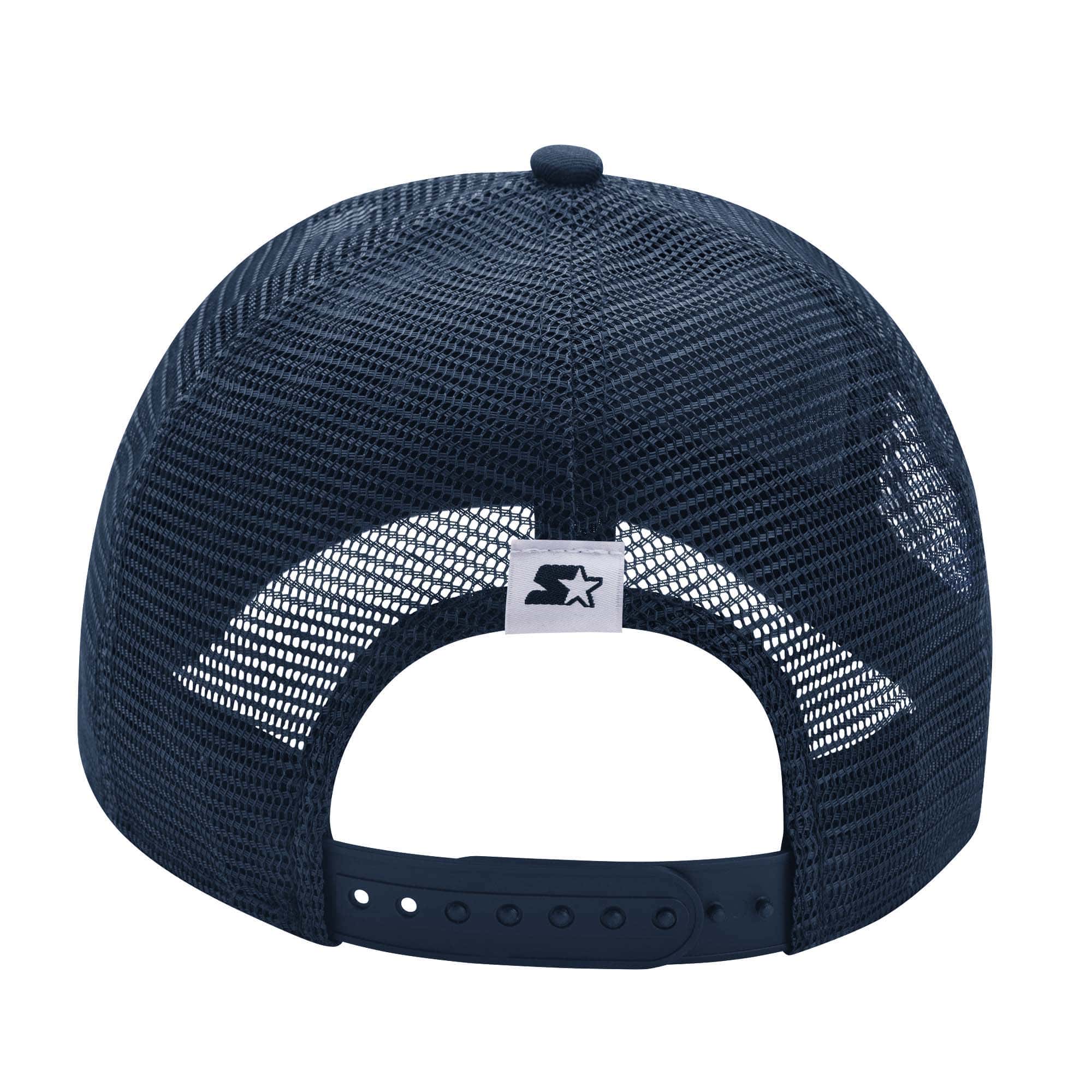 Seattle Kraken Starter Penalty NHL Trucker Cap Navy