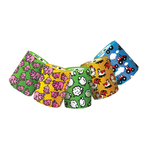 Wrapz Funny Farm Assorti - 5 cm - 1 roll