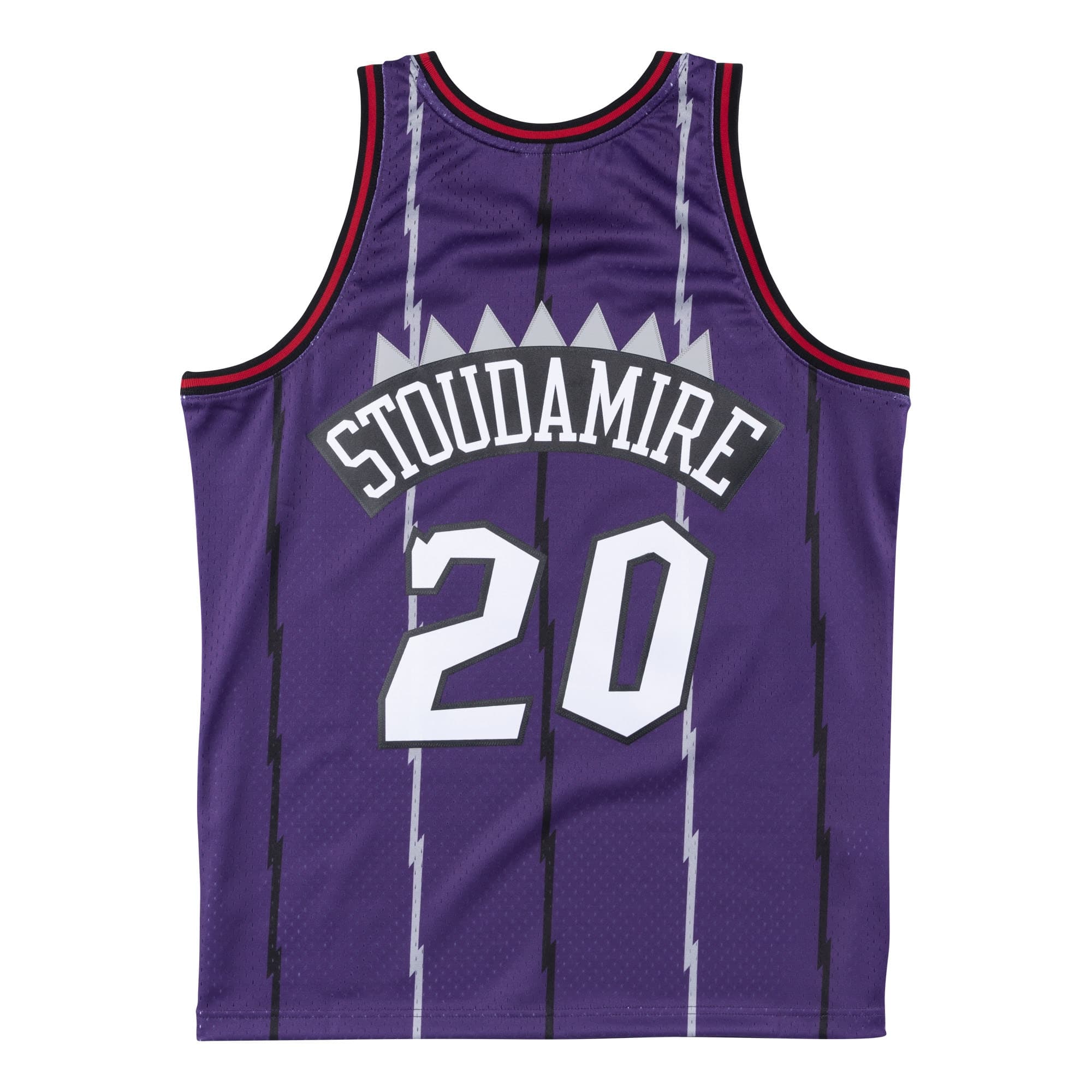 Damon Stoudamire #20 Toronto Raptors 1995-96 Mitchell & Ness Swingman NBA Jersey Purple