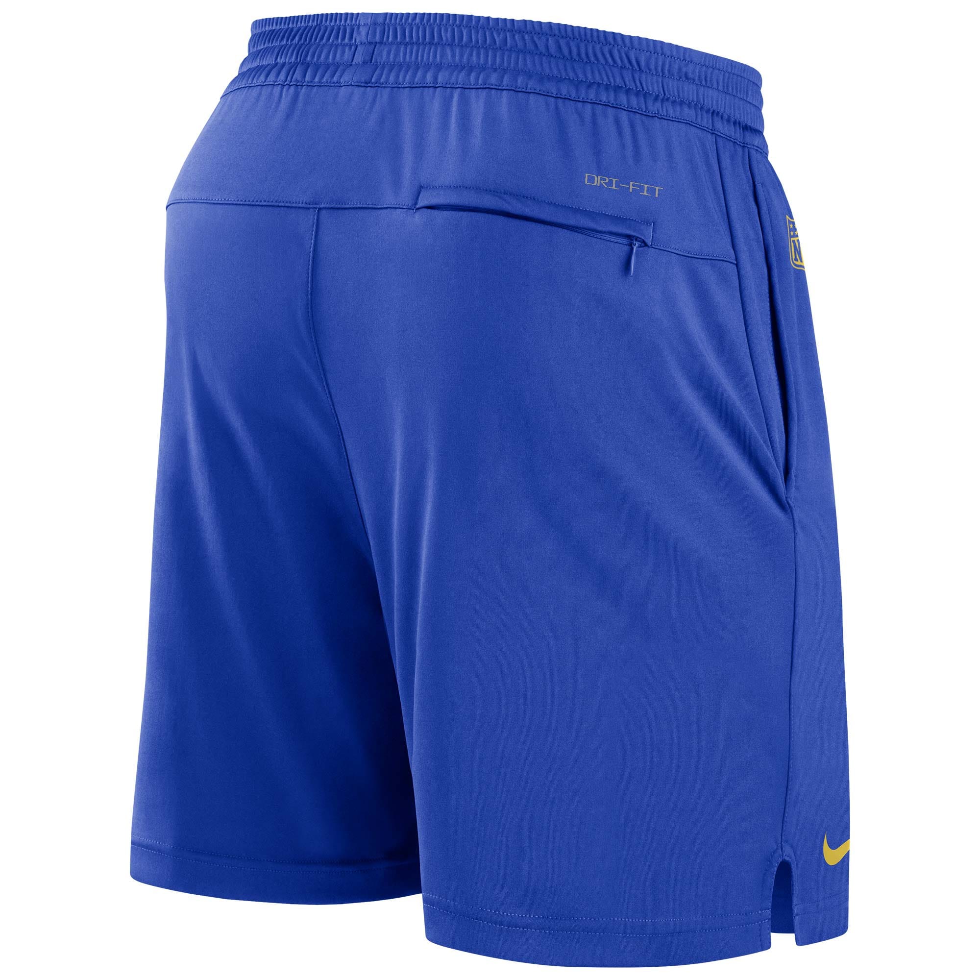 Los Angeles Rams 2023 NFL Sideline Nike Dri-FIT Shorts Blue