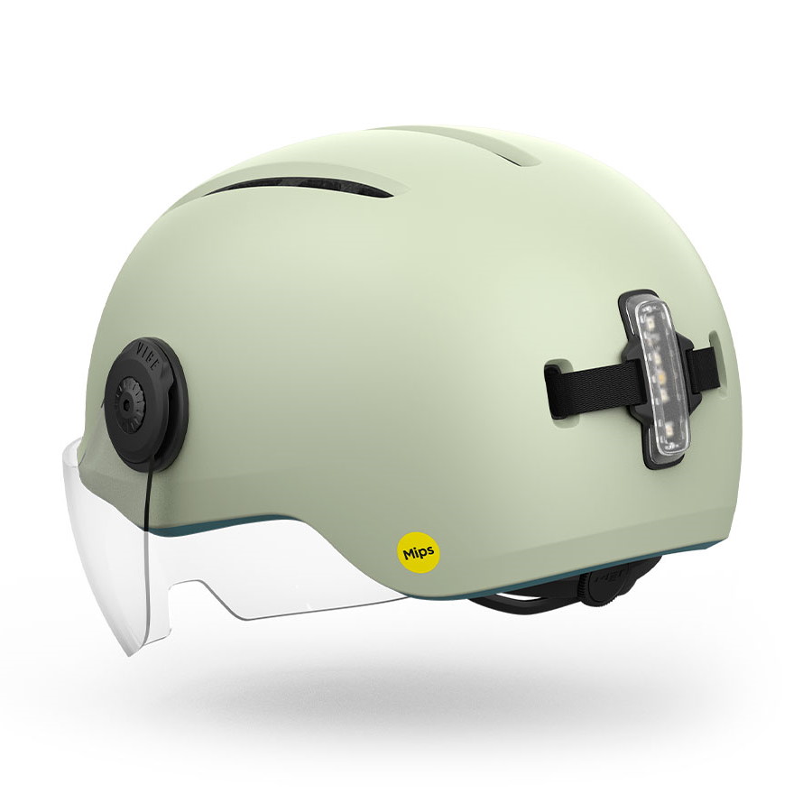MET Vibe On Mips Bike Helmet - Moss Grey Matt