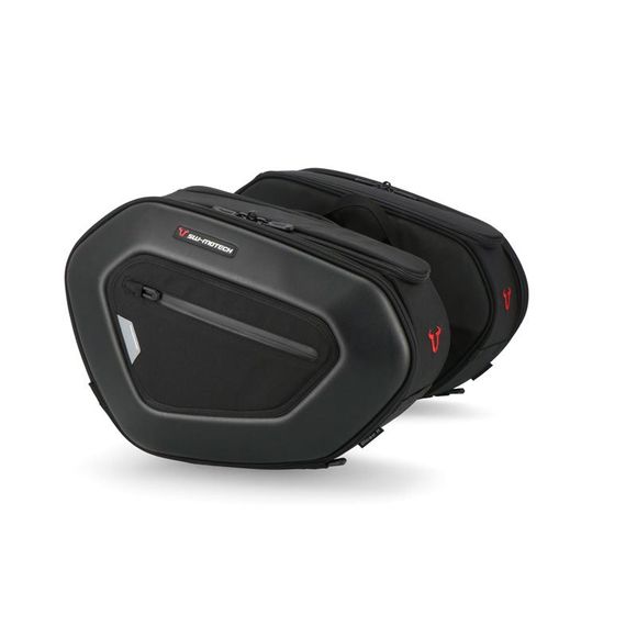 SW-MOTECH PRO BLAZE saddlebags (2 x 20 liters) WITH RACK - BlackRef: Swm0616 / Bc.Hta.06.740.36900