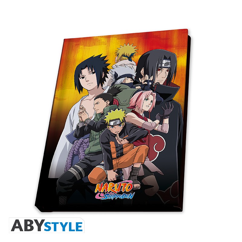 NARUTO SHIPPUDEN Gift Set Mug + Keyring PVC + Notebook Naruto