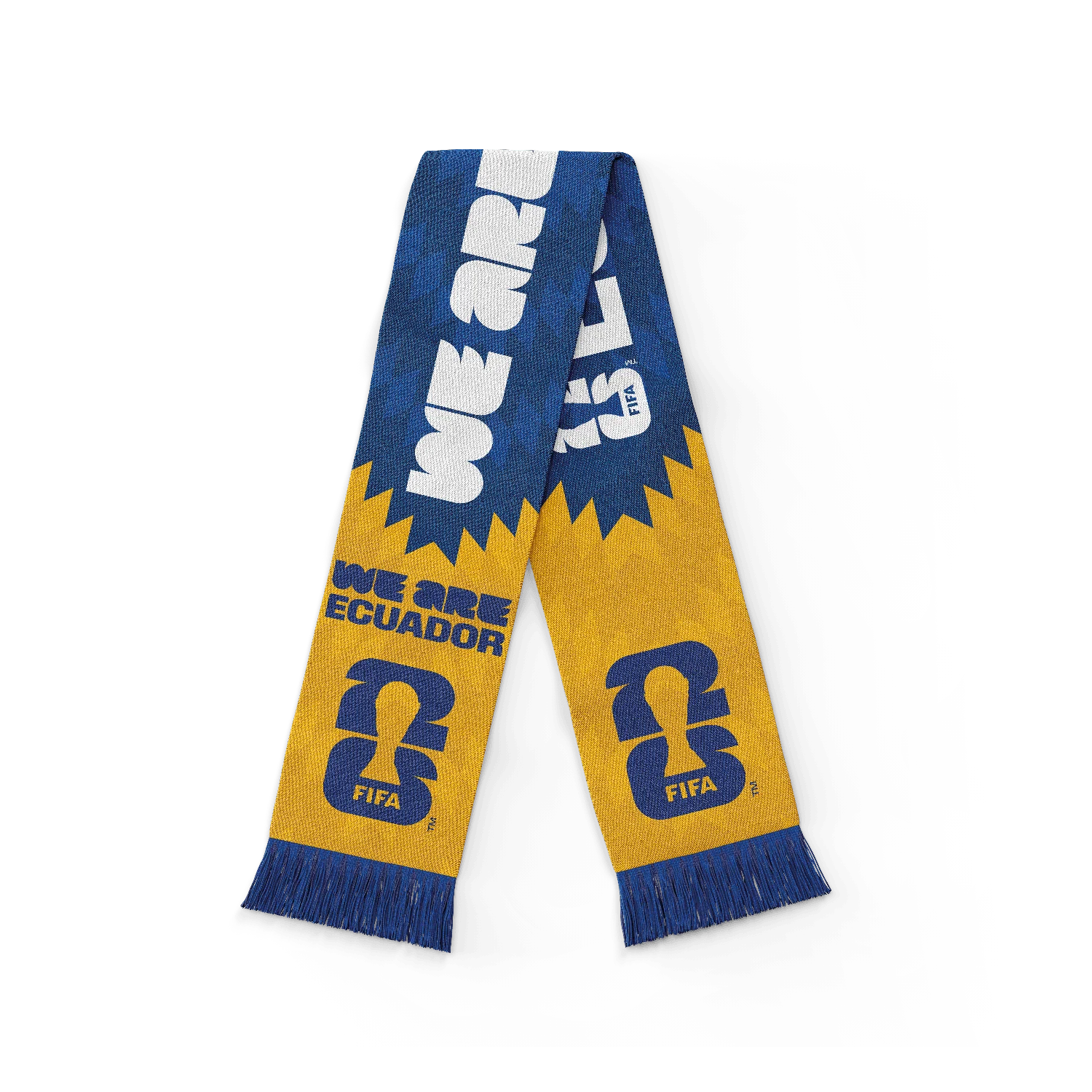 2026 Soccer Fan Collection 'We Are' Ecuador Scarf