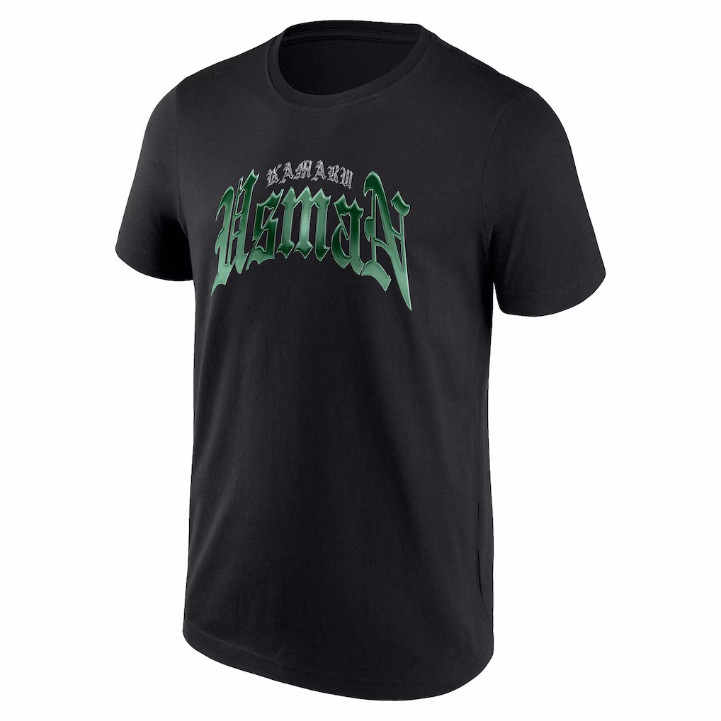 UFC Kamaru Usman Wordmark T-Shirt - Mens